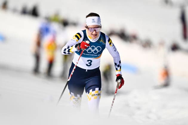VAL DI FIEMME, ITALY 20260222 Ebba Andersson in the women s 5km at the Tesero cross-country skiing stadium during the Winter Olympics in Val di Fiemme, Italy. *** The image is included in the SPORTS PACKAGE. For others PAYMENT IMAGE *** VAL DI FIEMME ITALY x10430x *** VAL DI FIEMME, ITALY 20260222 Ebba Andersson in the women s 5km at the Tesero cross country skiing stadium during the Winter Olympics in Val di Fiemme, Italy The image is included in the SPORTS PACKAGE For others PAYMENT IMAGE VAL DI FIEMME ITALY x10430x  Copyright: xChristinexOlsson TTx 2026 OLYMPICS SKIING 5M WOMEN