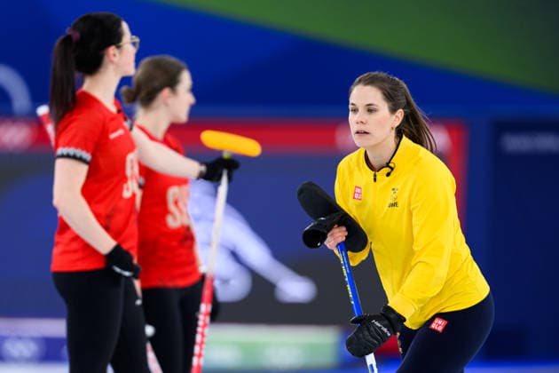 260222 Anna Hasselborg of Sweden competes in a women s gold medal curling match between Switzerland and Sweden during day 16 of the 2026 Winter Olympics on February 22, 2026 in Cortina. Photo: Jon Olav Nesvold BILDBYRAN COP 217 JE0130 curling Olympic Games, Olympische Spiele, Olympia, OS olympics winter olympics os ol olympiska spel vinter-os olympiske leker milano cortina 2026 milan cortina 2026 milano cortina 2026 olympic games milano cortina 2026 winter olympic games milano cortina-os milano cortina-ol vinter-ol 16 bbeng schweiz sveits sweden sverige dam *** 260222 Anna Hasselborg of Sweden competes in a women s gold medal curling match between Switzerland and Sweden during day 16 of the 2026 Winter Olympics on February 22, 2026 in Cortina Photo Jon Olav Nesvold BILDBYRAN COP 217 JE0130 curling olympic games olympics winter olympics os ol olympiska spel vinter os olympiske leker milano cortina 2026 milan cortina 2026 milano cortina 2026 olympic games milano cortina 2026 winter olympic games milano cortina os milano cortina ol vinter ol 16 bbeng schweiz sveits sweden sverige dam  Copyright: JONxOLAVxNESVOLD BB260222JE013