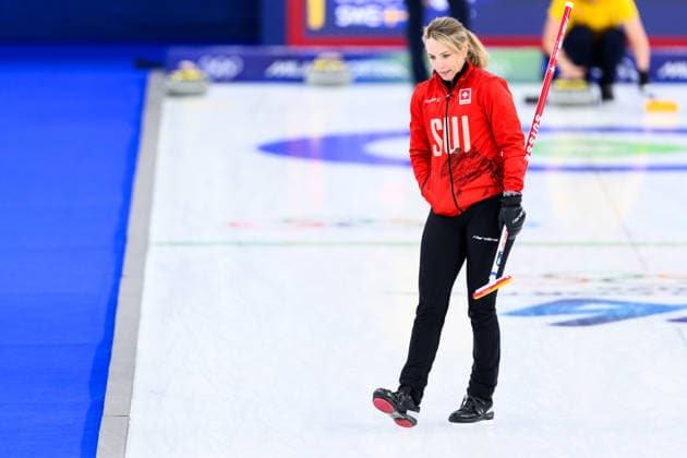 260222 Silvana Tirinzoni of Switzerland looks dejected while competing in a women s gold medal curling match between Switzerland and Sweden during day 16 of the 2026 Winter Olympics on February 22, 2026 in Cortina. Photo: Jon Olav Nesvold BILDBYRAN COP 217 JE0130 depp curling Olympic Games, Olympische Spiele, Olympia, OS olympics winter olympics os ol olympiska spel vinter-os olympiske leker milano cortina 2026 milan cortina 2026 milano cortina 2026 olympic games milano cortina 2026 winter olympic games milano cortina-os milano cortina-ol vinter-ol 16 bbeng schweiz sveits sweden sverige dam *** 260222 Silvana Tirinzoni of Switzerland looks dejected while competing in a women s gold medal curling match between Switzerland and Sweden during day 16 of the 2026 Winter Olympics on February 22, 2026 in Cortina Photo Jon Olav Nesvold BILDBYRAN COP 217 JE0130 depp curling olympic games olympics winter olympics os ol olympiska spel vinter os olympiske leker milano cortina 2026 milan cortina 2026 milano cortina 2026 olympic games milano cortina 2026 winter olympic games milano cortina os milano cortina ol olympiska spel vinter ol 16 bbeng schweiz sveits sweden sverige dam  Copyright: JONxOLAVxNESVOLD BB260222JE015