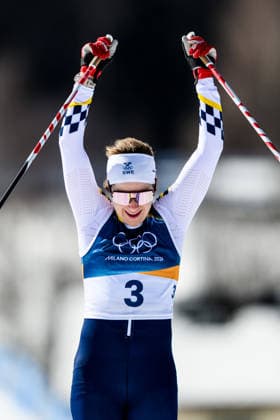 260222 Ebba Andersson of Sweden celebrates winning in the women s 50km classic technique cross-country skiing race during day 16 of the 2026 Winter Olympics on February 22, 2026 in Val di Fiemme. Photo: Maxim Thore BILDBYRAN kod MT MT1003 jubel sweden sverige skidor cross-country skiing langrenn Olympic Games, Olympische Spiele, Olympia, OS olympics winter olympics os ol olympiska spel vinter-os olympiske leker milano cortina 2026 milan cortina 2026 milano cortina 2026 olympic games milano cortina 2026 winter olympic games milano cortina-os milano cortina-ol vinter-ol 16 bbeng *** 260222 Ebba Andersson of Sweden celebrates winning in the women s 50km classic technique cross country skiing race during day 16 of the 2026 Winter Olympics on February 22, 2026 in Val di Fiemme Photo Maxim Thore BILDBYRAN kod MT MT1003 jubel sweden sverige skidor cross country skiing langrenn olympic games olympics winter olympics os ol olympiska spel vinter os olympiske leker milano cortina 2026 milan cortina 2026 milano cortina 2026 olympic games milano cortina 2026 winter olympic games milano cortina os milano cortina ol vinter ol 16 bbeng  Copyright: MAXIMxTHORE BB260222MT063