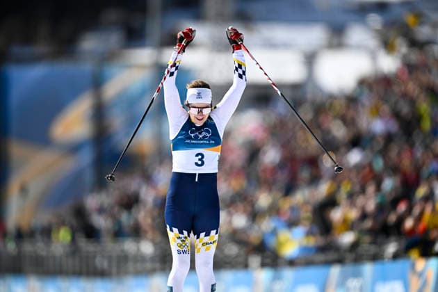VAL DI FIEMME, ITALY 20260222 Ebba Andersson in the women s 5km at the Tesero cross-country skiing stadium during the Winter Olympics in Val di Fiemme, Italy. *** The image is included in the SPORTS PACKAGE. For others PAYMENT IMAGE *** VAL DI FIEMME ITALY x10430x *** VAL DI FIEMME, ITALY 20260222 Ebba Andersson in the women s 5km at the Tesero cross country skiing stadium during the Winter Olympics in Val di Fiemme, Italy The image is included in the SPORTS PACKAGE For others PAYMENT IMAGE VAL DI FIEMME ITALY x10430x  Copyright: xChristinexOlsson TTx 2026 OLYMPICS SKIING 5M WOMEN