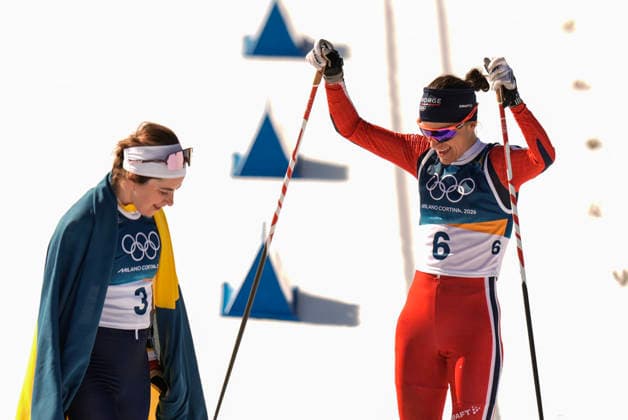Winter Olympics in Milan Cortina 2026 Val di Fiemme, Italy 20260222. Ebba Andersson from Sweden wins Olympic gold in the women s 50 km classic at Lago di Tesereo during the Winter Olympics in Milano Cortina 2026. Photo: Terje Pedersen NTB Val di Fiemme Italy EDITORIAL USE ONLY. RESTRICTED USE FOR BETTING COMPANIES Ref:_SPOwmGv20YM9pM.jpg *** Winter Olympics in Milan Cortina 2026 Val di Fiemme, Italy 20260222 Ebba Andersson from Sweden wins Olympic gold in the women s 50 km classic at Lago di Tesereo during the Winter Olympics in Milano Cortina 2026 Photo Terje Pedersen NTB Val di Fiemme Italy EDITORIAL USE ONLY RESTRICTED USE FOR BETTING COMPANIES  Copyright: xTerjexPedersenx xNTBx