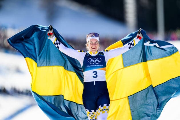 260222 Ebba Andersson of Sweden celebrates winning in the women s 50km classic technique cross-country skiing race during day 16 of the 2026 Winter Olympics on February 22, 2026 in Val di Fiemme. Photo: Maxim Thore BILDBYRAN kod MT MT1003 jubel sweden sverige skidor cross-country skiing langrenn Olympic Games, Olympische Spiele, Olympia, OS olympics winter olympics os ol olympiska spel vinter-os olympiske leker milano cortina 2026 milan cortina 2026 milano cortina 2026 olympic games milano cortina 2026 winter olympic games milano cortina-os milano cortina-ol vinter-ol 16 bbeng *** 260222 Ebba Andersson of Sweden celebrates winning in the women s 50km classic technique cross country skiing race during day 16 of the 2026 Winter Olympics on February 22, 2026 in Val di Fiemme Photo Maxim Thore BILDBYRAN kod MT MT1003 jubel sweden sverige skidor cross country skiing langrenn olympic games olympics winter olympics os ol olympiska spel vinter os olympiske leker milano cortina 2026 milan cortina 2026 milano cortina 2026 olympic games milano cortina 2026 winter olympic games milano cortina os milano cortina ol vinter ol 16 bbeng  Copyright: MAXIMxTHORE BB260222MT092