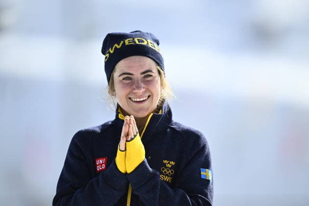 VAL DI FIEMME, ITALY 20260222 Ebba Andersson in the women s 5km at the Tesero cross-country skiing stadium during the Winter Olympics in Val di Fiemme, Italy. *** The image is included in the SPORTS PACKAGE. For others PAYMENT IMAGE *** VAL DI FIEMME ITALY x10430x *** VAL DI FIEMME, ITALY 20260222 Ebba Andersson in the women s 5km at the Tesero cross country skiing stadium during the Winter Olympics in Val di Fiemme, Italy The image is included in the SPORTS PACKAGE For others PAYMENT IMAGE VAL DI FIEMME ITALY x10430x  Copyright: xChristinexOlsson TTx 2026 OLYMPICS SKIING 5M WOMEN