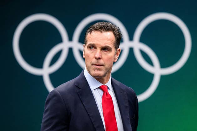 260222 Head coach Mike Sullivan of USA ahead of the men s Ice hockey, Eishockey final between Canada and USA during day 16 of the 2026 Winter Olympics on February 22, 2026 in Milan. Photo: Carl Sandin BILDBYRAN kod CS JM0802 bbeng ishockey ice hockey Olympic Games, Olympische Spiele, Olympia, OS olympics winter olympics os ol olympiska spel vinter-os olympiske leker milano cortina 2026 milan cortina 2026 milano cortina 2026 olympic games milano cortina 2026 winter olympic games milano cortina-os milano cortina-ol vinter-ol final usa united states canada kanada *** 260222 Head coach Mike Sullivan of USA ahead of the men s ice hockey final between Canada and USA during day 16 of the 2026 Winter Olympics on February 22, 2026 in Milan Photo Carl Sandin BILDBYRAN kod CS JM0802 bbeng ishockey ice hockey olympic games olympics winter olympics os ol olympiska spel vinter os olympiske leker milano cortina 2026 milan cortina 2026 milano cortina 2026 olympic games milano cortina 2026 winter olympic games milano cortina os milano cortina ol vinter ol final usa united states canada kanada  Copyright: CARLxSANDIN BB260222CS001