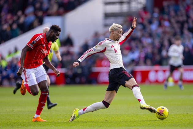 Football - FA Premier League - Nottingham Forest FC v Liverpool FC NOTTINGHAM, ENGLAND - Sunday, February 22, 2026: Liverpool s Hugo Ekitike during the FA Premier League match between Nottingham Forest FC and Liverpool FC at the City Ground. (Photo by David Rawcliffe Propaganda) NOTTINGHAM City Ground NOTTINGHAMSHIRE ENGLAND  Copyright: xDavidxRawcliffex P2026-02-22-Notts_Forest_Liverpool-61