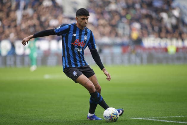 Berat Djimsiti of Atalanta BC during the Italian Serie A, 2025 2026 season, football match between Atalanta BC and SSC Napoli on 22 February 2026 at New Balance Stadium, Bergamo, Italy. Photo Nderim Kaceli  Copyright: xNderimxKaceli IPAxSportx xipa-agency.netx xx IPA_71872442 IPA_Agency_IPA71872442