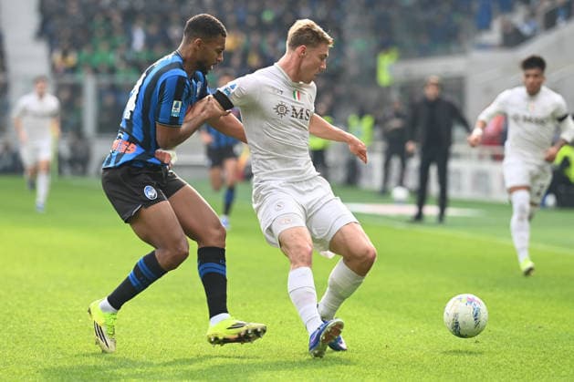 HOJLUND Rasmus (SSC napoli) in aciton during Atalanta BC vs SSC Napoli, Italian soccer Serie A match in Bergamo, Italy, February 22 2026  Copyright: xGianlucaxRicci IPAxSportx xipa-agency.netx xx IPA_71872303 IPA_Agency_IPA71872303