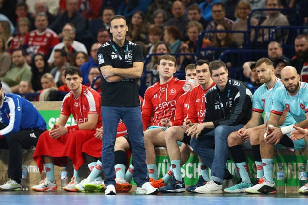 Roberto Garcia Parrondo (Trainer, MT Melsungen) Handball I Herren I Bundesliga (Daikin HBL) I Saison 2025-2026 I 22. Spieltag I Handball Verein Hamburg - MT Melsungen I 22.02.2026 I Barclays Arena