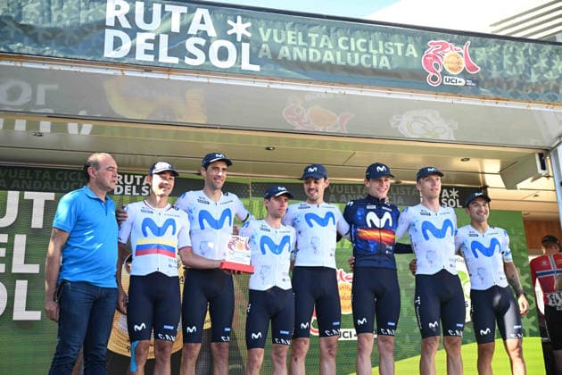 22-02-2026 Vuelta Andalucia; Tappa 05 La Roda De Andalucia - Lucena; 2026, Movistar; Romeo Abad, Ivan; Lucena; 