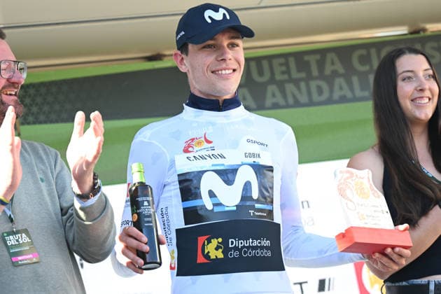 22-02-2026 Vuelta Andalucia; Tappa 05 La Roda De Andalucia - Lucena; 2026, Movistar; Romeo Abad, Ivan; Lucena; 