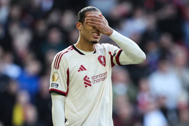 Nottingham, England, 22nd February 2026. Virgil van Dijk of Liverpool reacts during the Nottingham Forest vs Liverpool Premier League match at the City Ground, Nottingham. Picture credit should read: Gareth Evans Sportimage EDITORIAL USE ONLY. No use with unauthorised audio, video, data, fixture lists, club league logos or live services. Online in-match use limited to 120 images, no video emulation. No use in betting, games or single club league player publications. SPI_045_NFFC_vs_LFC SPI-4544-0045