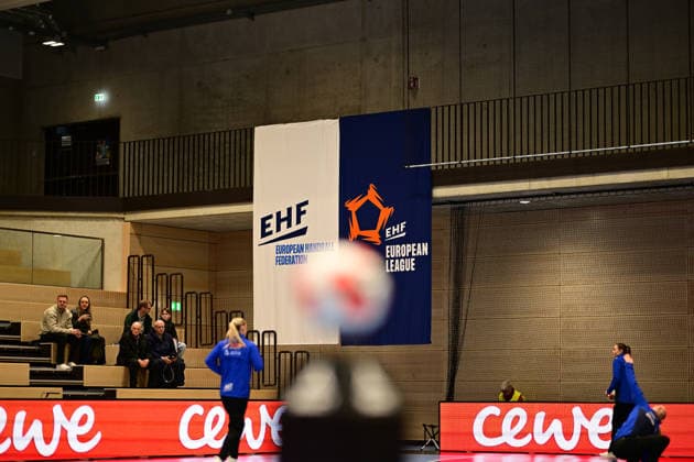 Handball I Frauen I Saison 2025-2026 I EHF European League I VfL Oldenburg - Tertnes Bergen I 22.02.2026 Symbol, Symbolfoto, Symbolbild, Sinnbild, Bildsymbol, Darstellung, Signum, Beispielbild, Musterbild, Referenzbild, Beispielfoto, Stockfoto, Archivaufnahme, Demonstrationsfoto, Vergleichsbild: EHF, EHF European League Buxtehude Halle Nord NEU Niedersachsen Deutschland Copyright: xLobeca FelixxSchlikisx
