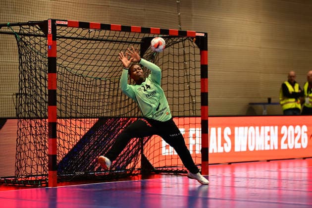 Handball I Frauen I Saison 2025-2026 I EHF European League I VfL Oldenburg - Tertnes Bergen I 22.02.2026 Kadija Mardalen (24, Tertnes Bergen) Buxtehude Halle Nord NEU Niedersachsen Deutschland Copyright: xLobeca FelixxSchlikisx