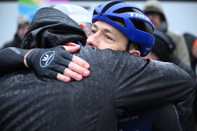 Dutch Lars Van Der Haar and pictured after the men s elite race at the Sluitingsprijs Oostmalle cyclocross race, Sunday 22 February 2026, in Oostmalle, the last race of the 2025-2026 cyclocross season. LUCxCLAESSEN  x164536013x