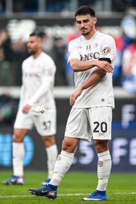 Cm Bergamo 22 02 2026 - campionato di calcio Serie A Atalanta-Napoli foto Cristiano Mazzi Image nella foto: Elfi Elmas 
