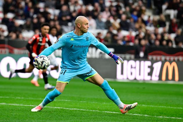 FOOTBALL : OGC Nice VS FC Lorient - Ligue 1 McDonald s - 22 02 2026 Maxime DupÃ (OGC Nice) - Ligue 1 McDonald™s match between OGC Nice and Football Club de Lorient on February 22, 2026 at the Allianz Riviera Stadium in Nice. NiceFrance  Copyright: xWilliamxCannarellax