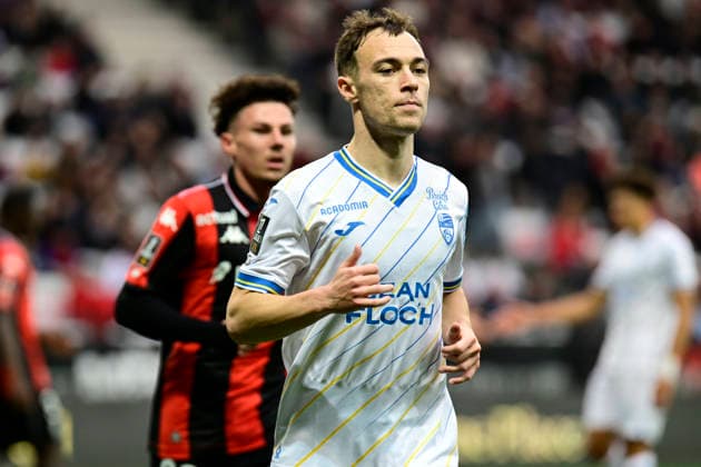 FOOTBALL : OGC Nice VS FC Lorient - Ligue 1 McDonald s - 22 02 2026 Pablo Pagis (FC Lorient) - Ligue 1 McDonald™s match between OGC Nice and Football Club de Lorient on February 22, 2026 at the Allianz Riviera Stadium in Nice. NiceFrance  Copyright: xWilliamxCannarellax