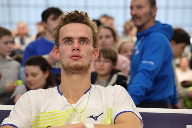TENNIS : Finale simple Play In Challenger Lille 2026 - ATP, Tennis Herren 125 Challenger Tour - 22 02 2026 Luca VAN ASSCHE (France) lors de la finale simple au Play In Challenger Lille 2026, ATP 125 Challenger Tour, le 22 fÃ vrier 2026 - photo Laurent Sanson PsnewZ  Copyright: xLaurentxSANSONx xPsnewZx