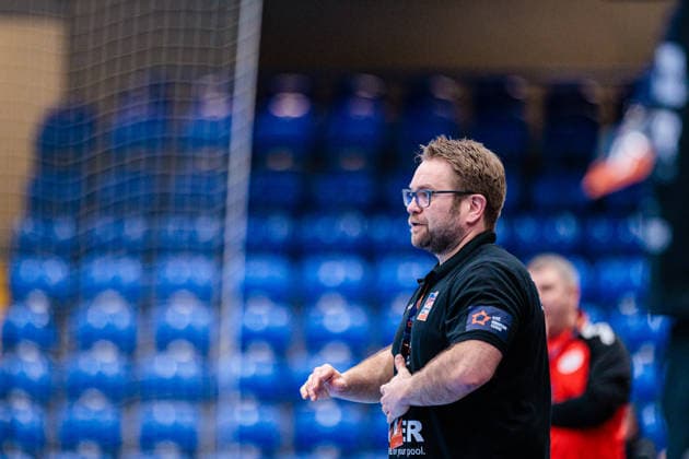 Steffen Birkner (HSG Blomberg-Lippe, Trainer) GER, HSG Blomberg-Lippe (GER) vs. MOL Esztergom (HUN), Handball, EHF European League Women, Gruppenphase, 22.02.2026 GER, HSG Blomberg-Lippe (GER) vs. MOL Esztergom (HUN), Handball, EHF European League Women, Gruppenphase, 22.02.2026 Lemgo Copyright: xEibner-Pressefoto JanxRollingerx EP_JSK