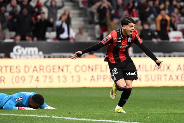 OGC Nice v FC Lorient - Ligue 1 McDonald s 2025 2026 32 Kail BOUDACHE (ogcn) during the Ligue 1 McDonald s match between Nice and Lorient at Allianz Riviera on February 22, 2026 in Nice, France. Nice France  Copyright: xFEPx 776348295