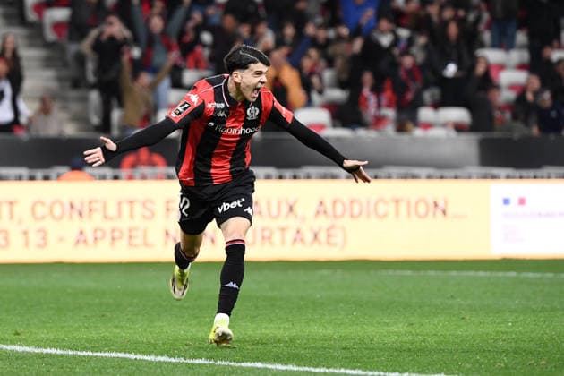 OGC Nice v FC Lorient - Ligue 1 McDonald s 2025 2026 32 Kail BOUDACHE (ogcn) during the Ligue 1 McDonald s match between Nice and Lorient at Allianz Riviera on February 22, 2026 in Nice, France. Nice France  Copyright: xFEPx 776348295