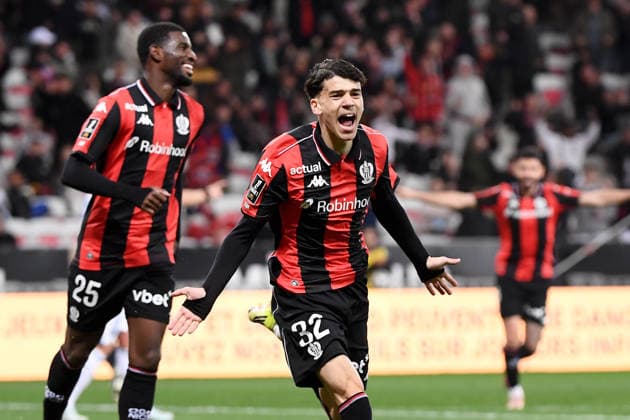 OGC Nice v FC Lorient - Ligue 1 McDonald s 2025 2026 32 Kail BOUDACHE (ogcn) during the Ligue 1 McDonald s match between Nice and Lorient at Allianz Riviera on February 22, 2026 in Nice, France. Nice France  Copyright: xFEPx 776348295