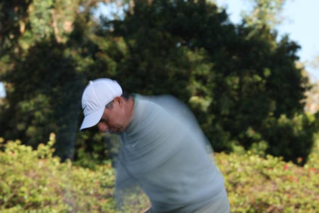 February 22, 2026, Pacific Palisades, California, USA: RORY MCILROY tees off on the 14th hole during the second round of the Genesis Invitational at the Riviera Country club in Pacific Palisades, California. Pacific Palisades USA - ZUMAt158 20260222_zsp_t158_041 Copyright: xBrentonxTsex