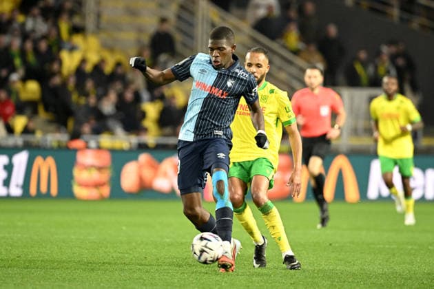 FC Nantes v Le Havre Atheltic Club - Ligue 1 McDonald s 2025 2026 19 Lucas GOURNA DOUATH (hac) during the Ligue 1 McDonald s match between Nantes and Le Havre at Stade de la Beaujoire on February 22, 2026 in Nantes, France. Nantes France  Copyright: xFEPx 776348293