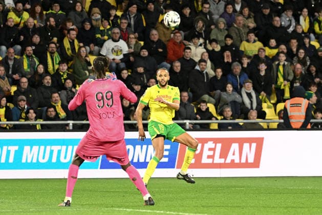 FC Nantes v Le Havre Atheltic Club - Ligue 1 McDonald s 2025 2026 19 Youssef EL ARABI (fcn) during the Ligue 1 McDonald s match between Nantes and Le Havre at Stade de la Beaujoire on February 22, 2026 in Nantes, France. Nantes France  Copyright: xFEPx 776348293