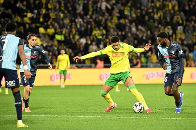 FC Nantes v Le Havre Atheltic Club - Ligue 1 McDonald s 2025 2026 17 Dehmaine ASSOUMANI (fcn) during the Ligue 1 McDonald s match between Nantes and Le Havre at Stade de la Beaujoire on February 22, 2026 in Nantes, France. Nantes France  Copyright: xFEPx 776348293
