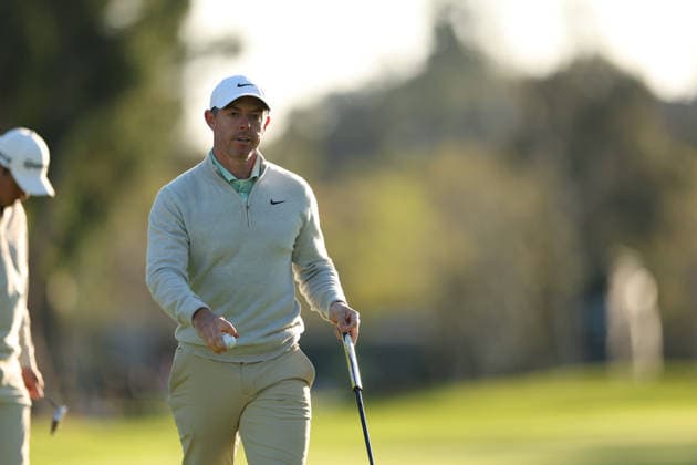 February 22, 2026, Pacific Palisades, California, USA: RORY MCILROY waves to fans after scoring a birdie on the 17th hole during the second round of the Genesis Invitational at the Riviera Country club in Pacific Palisades, California. Pacific Palisades USA - ZUMAt158 20260222_zsp_t158_032 Copyright: xBrentonxTsex