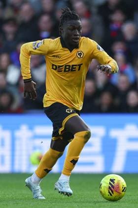 Mateus Mane of Wolverhampton Wanderers Crystal Palace v Wolverhampton Wanderers, Premier League, Football, Selhurst Park, London, UK - 22 Feb 2026London Selhurst Park United Kingdom EDITORIAL USE ONLY No use with unauthorised audio, video, data, fixture lists, club league logos or live services. Online in-match use limited to 120 images, no video emulation. No use in betting, games or single club league player publications. Copyright: xSimonxDael Shutterstockx 16681548da