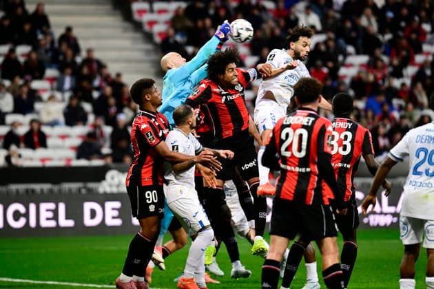 FOOTBALL : OGC Nice VS FC Lorient - Ligue 1 McDonald s - 22 02 2026 Ligue 1 McDonald™s match between OGC Nice and Football Club de Lorient on February 22, 2026 at the Allianz Riviera Stadium in Nice. NiceFrance  Copyright: xWilliamxCannarellax