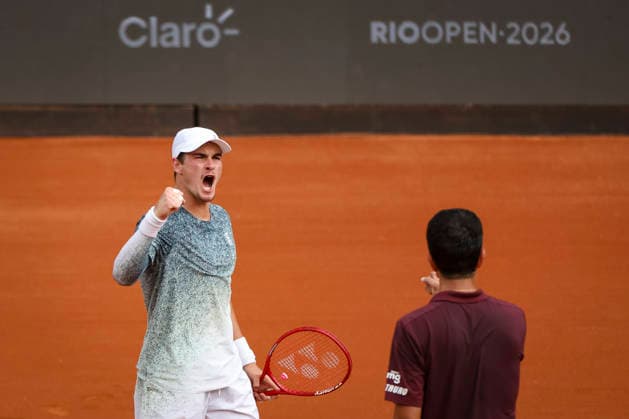 RIO DE JANEIRO (RJ), 22 02 2026- SPORTS TENNIS RIO OPEN - RIO OPEN 2026 ATP, Tennis Herren 500 - Doubles Final, match between Joao FONSECA (BRA) and Marcelo MELO (BRA) vs Constantin FRANTZEN (GER) and Robin HAASE (NED), held at the Jockey Club Brasileiro, Rio de Janeiro, this Sunday (22). (Photo: Renan Areias Photo Premium SPP) (Renan Areias, Renan Areias SPP) Copyright: xRenanxAreias,xRenanxAreiasx xSPPx spp-en-ReArReAr-renan_areias_photo_premium_343862