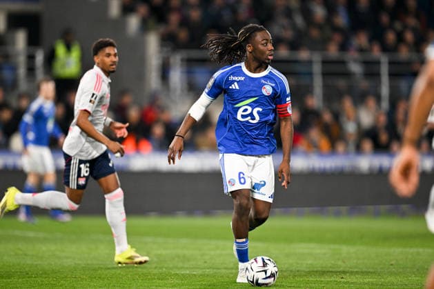 RC Strasbourg Alsace v Olympique Lyonnais - Ligue 1 McDonald s 06 Ismael DOUKOURE (rcsa) during the Ligue 1 McDonald s match between Strasbourg and Lyon at Stade de la Meinau on February 22, 2026 in Strasbourg, France. Strasbourg France  Copyright: xFEPx 776348297