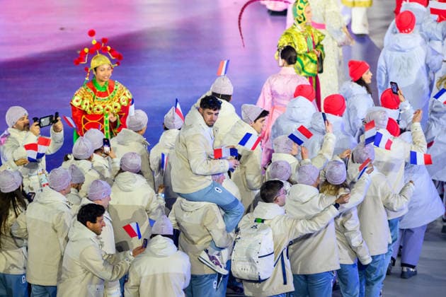 260222 Athletes of France during the Closing Ceremony of the 2026 Winter Olympics on February 22, 2026 in Verona. Photo: Mathias Bergeld BILDBYRAN kod MB MB1342 Olympic Games, Olympische Spiele, Olympia, OS olympics winter olympics os ol olympiska spel vinter-os olympiske leker milano cortina 2026 milan cortina 2026 milano cortina 2026 olympic games milano cortina 2026 winter olympic games milano cortina-os milano cortina-ol vinter-ol 16 bbeng avslutningsceremoni closing ceremony *** 260222 Athletes of France during the Closing Ceremony of the 2026 Winter Olympics on February 22, 2026 in Verona Photo Mathias Bergeld BILDBYRAN code MB MB1342 olympic games olympics winter olympics os ol olympiska spel vinter os olympiske leker milano cortina 2026 milan cortina 2026 milano cortina 2026 olympic games milano cortina 2026 winter olympic games milano cortina os milano cortina ol vinter ol 16 bbeng avslutningsceremoni closing ceremony  Copyright: MATHIASxBERGELD BB260222MB028