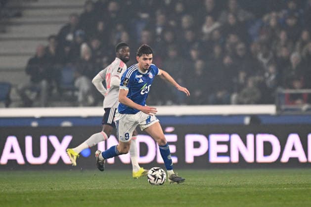 RC Strasbourg Alsace v Olympique Lyonnais - Ligue 1 McDonald s 09 Joaquin PANICHELLI (rcsa) during the Ligue 1 McDonald s match between Strasbourg and Lyon at Stade de la Meinau on February 22, 2026 in Strasbourg, France. Strasbourg France  Copyright: xFEPx 776348297