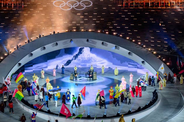 260222 Flag bearers during the Closing Ceremony of the 2026 Winter Olympics on February 22, 2026 in Verona. Photo: Mathias Bergeld BILDBYRAN kod MB MB1342 Olympic Games, Olympische Spiele, Olympia, OS olympics winter olympics os ol olympiska spel vinter-os olympiske leker milano cortina 2026 milan cortina 2026 milano cortina 2026 olympic games milano cortina 2026 winter olympic games milano cortina-os milano cortina-ol vinter-ol 16 bbeng avslutningsceremoni closing ceremony *** 260222 Flag bearers during the Closing Ceremony of the 2026 Winter Olympics on February 22, 2026 in Verona Photo Mathias Bergeld BILDBYRAN code MB MB1342 olympic games olympics winter olympics os ol olympiska spel vinter os olympiske leker milano cortina 2026 milan cortina 2026 milano cortina 2026 olympic games milano cortina 2026 winter olympic games milano cortina os milano cortina ol vinter ol 16 bbeng avslutningsceremoni closing ceremony  Copyright: MATHIASxBERGELD BB260222MB063