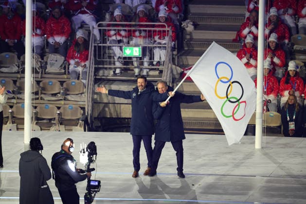 General view, FEBRUARY 22, 2026 : Milano Cortina 2026 Olympic Winter games, Winterspiele,Spiele, Summer games Closing Ceremony at Verona Olympic Arena in Verona, Italy.  aflo_320961244