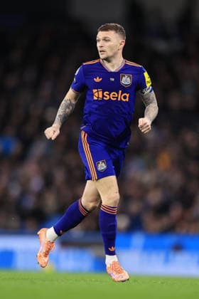 Football - Premier League - Manchester City v Newcastle United 21st February 2026 - Premier League - Manchester City v Newcastle United - Kieran Trippier of Newcastle United - Photo: Simon Stacpoole Offside. Manchester UK Copyright: xSimonxStacpoolexOffside