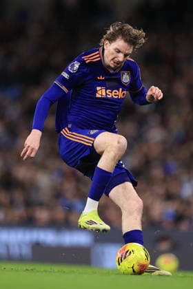 Football - Premier League - Manchester City v Newcastle United 21st February 2026 - Premier League - Manchester City v Newcastle United - Nick Woltemade of Newcastle United - Photo: Simon Stacpoole Offside. Manchester UK Copyright: xSimonxStacpoolexOffside
