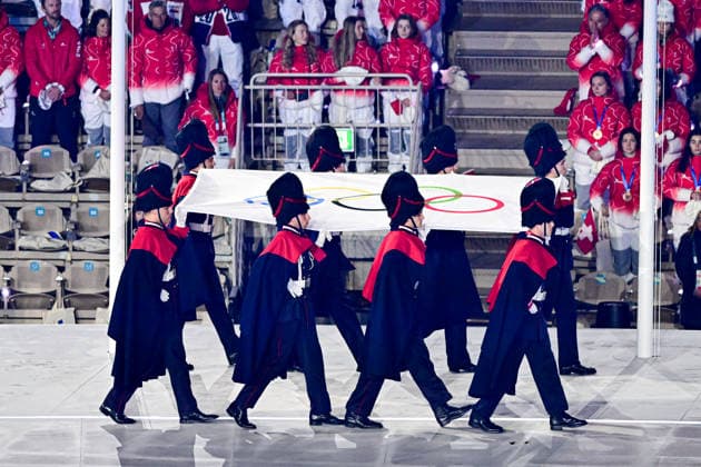 Olympic Closing Ceremony, at the Olympic Winter games, Winterspiele,Spiele, Summer games Milano Cortina 2026, at Verona Arena, on February 22, 2026 in Verona, Italy. Noxthirdxpartyxsales  aflo_320977533
