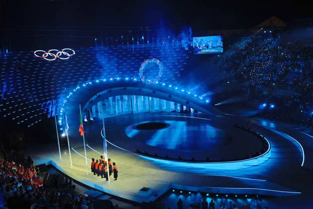 General view, FEBRUARY 22, 2026 : Milano Cortina 2026 Olympic Winter games, Winterspiele,Spiele, Summer games Closing Ceremony at Verona Olympic Arena in Verona, Italy. Noxthirdxpartyxsales  aflo_320986970