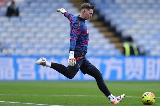 Crystal Palace v Wolverhampton Wanderers - Premier League Dean Henderson of Crystal Palace warms up before the Premier League match between Crystal Palace and Wolverhampton Wanderers at Selhurst Park in London, England, on February 22, 2026. London Greater London United Kingdom  Copyright: xMIxNewsx originalFilename:fletcher-crystalp260222_np8BU.jpg