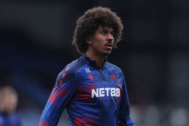 Crystal Palace v Wolverhampton Wanderers - Premier League Chris Richards of Crystal Palace participates in the pre-match warm-up before the Premier League match between Crystal Palace and Wolverhampton Wanderers at Selhurst Park in London, England, on February 22, 2026. London Greater London United Kingdom  Copyright: xMIxNewsx originalFilename:fletcher-crystalp260222_npRT6.jpg