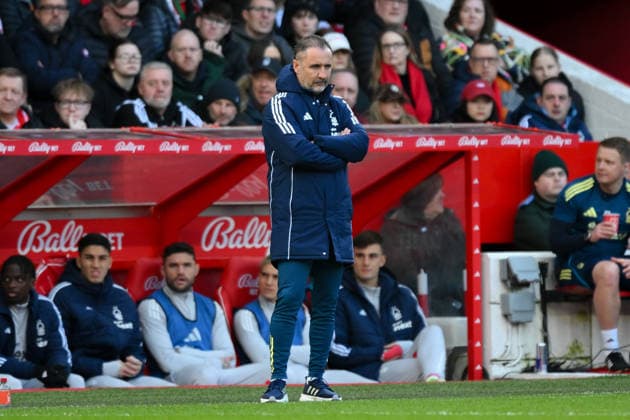 Nottingham Forest v Liverpool - Premier League Vitor Pereira, Nottingham Forest head coach, looks on during the Premier League match between Nottingham Forest and Liverpool at the City Ground in Nottingham, England, on February 22, 2026. Nottingham Nottinghamshire United Kingdom  Copyright: xMIxNewsx originalFilename:fletcher-nottingh260222_npPfA.jpg
