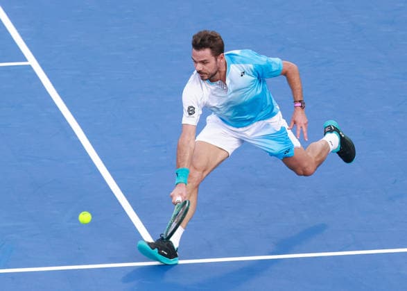 Stan Wawrinka (SUI), Dubai Duty Free Tennis Championships, Dubai, U.A.E. Tennis - Dubai Tennis Championships 2025 - ATP, Tennis Herren - Dubai Duty Free Tennis Stadium - Dubai - - United Arab Emirates - 23 February 2026. Copyright: xJuergenxHasenkopfx