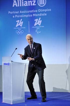 foto Mario Romano IPP Milano 23 02 2026 Evento: -PASSIONE SENZA LIMITI. ALLIANZ ED IL VIAGGIO PARALIMPICO- nella foto Giovanni Malagò, presidente Fondazione Milano Cortina 2026 Italy Photo Press - World Copyright italy ITALY  Copyright: xR4924_italyphotopressx