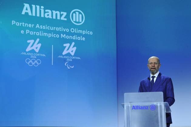 foto Mario Romano IPP Milano 23 02 2026 Evento: -PASSIONE SENZA LIMITI. ALLIANZ ED IL VIAGGIO PARALIMPICO- nella foto Giacomo Campora, amministratore delegato Allianz Italia Italy Photo Press - World Copyright italy ITALY  Copyright: xR4924_italyphotopressx